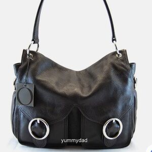 OROTON Jackie Bag in Black Leather